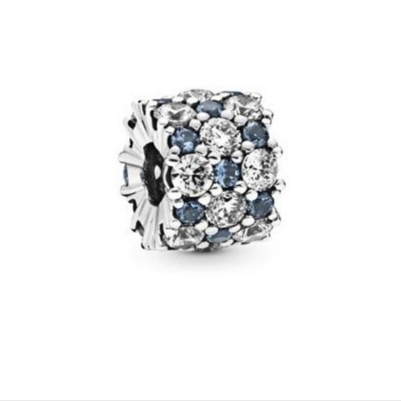 Pandora Jewelry - Pandora Blue Clear Sparkle Charm